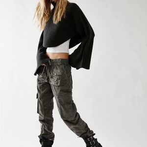 Free People Tahiti Cord Cargo Pants